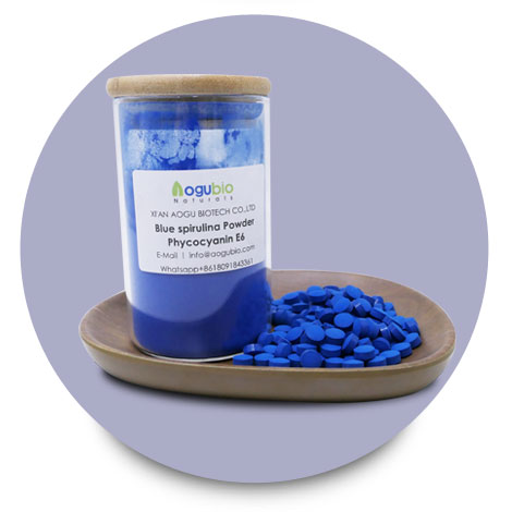 Органический синий порошок спирулины Pure Blue